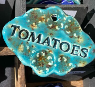 Tomatoes garden marker