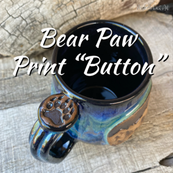 Mountain Bear Handmade Mug